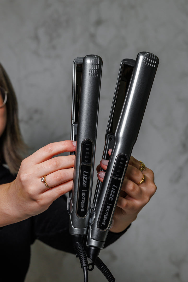 Kit Pro – Lisseur + Sèche-cheveux Lizze Extrême