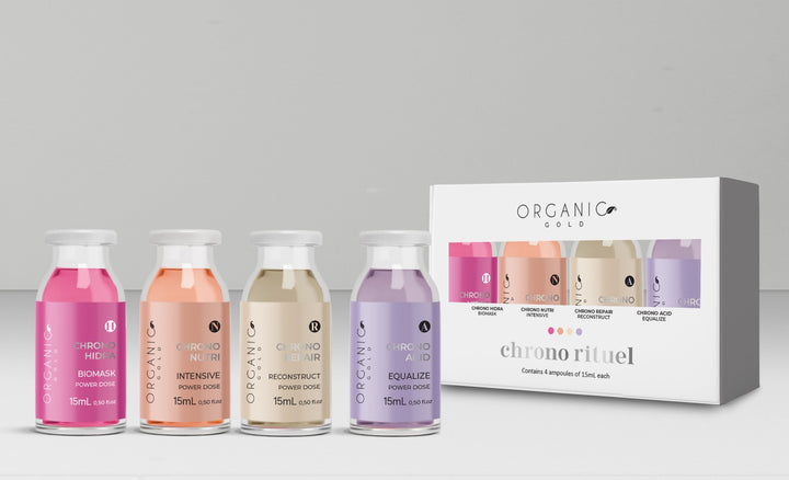 Kit Ampoules  – Chrono Rituel 4 Soins Capillaires – 15ml