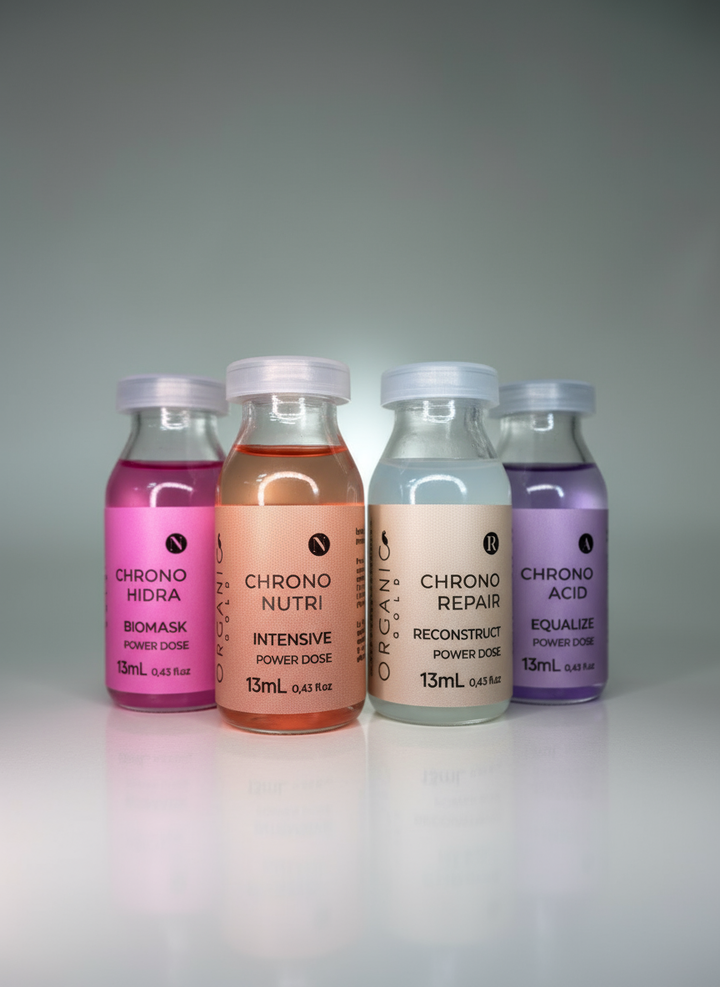 Kit Ampoules  – Chrono Rituel 4 Soins Capillaires – 15ml