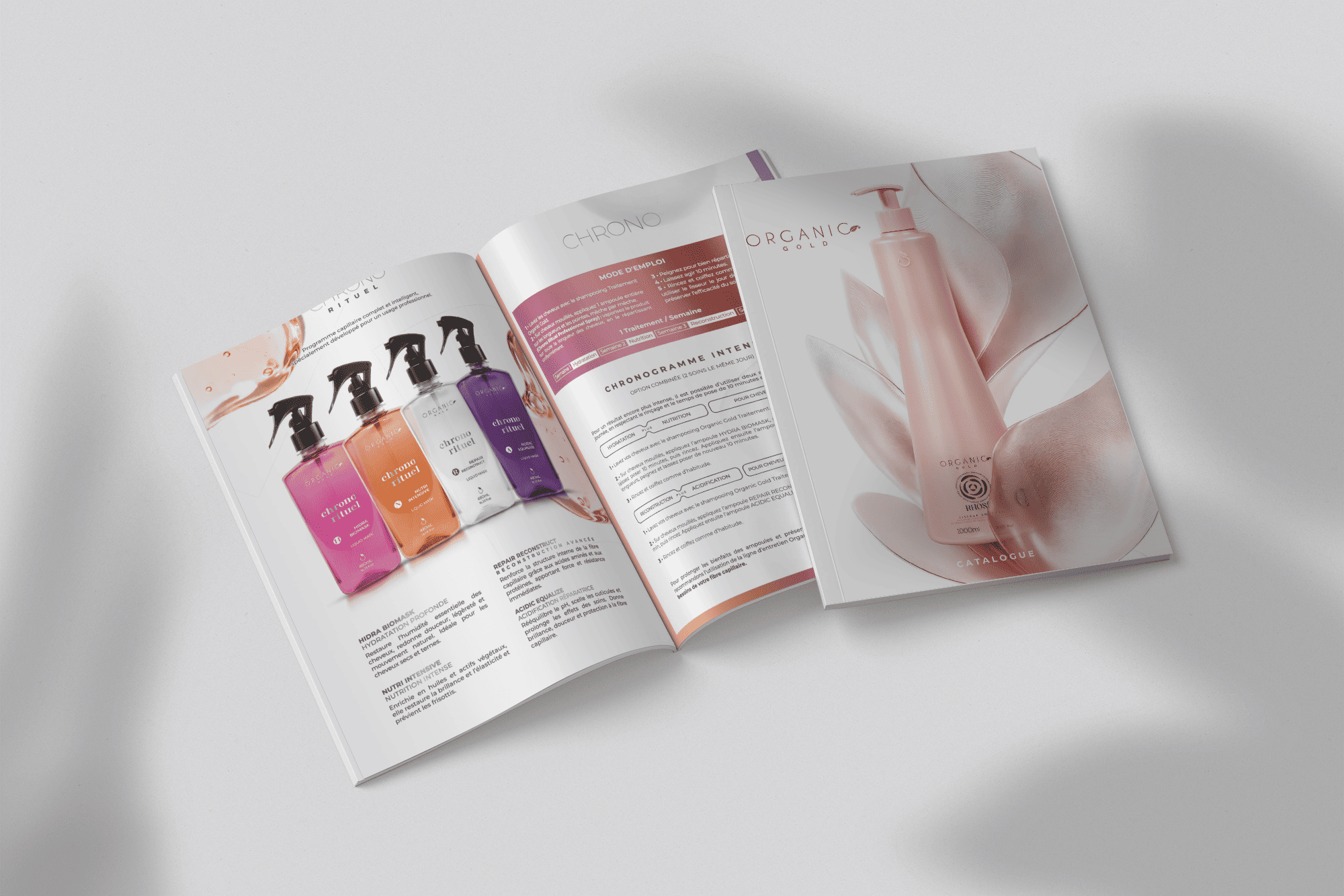 Discover the Organic Gold Catalog and the rituals for using each product