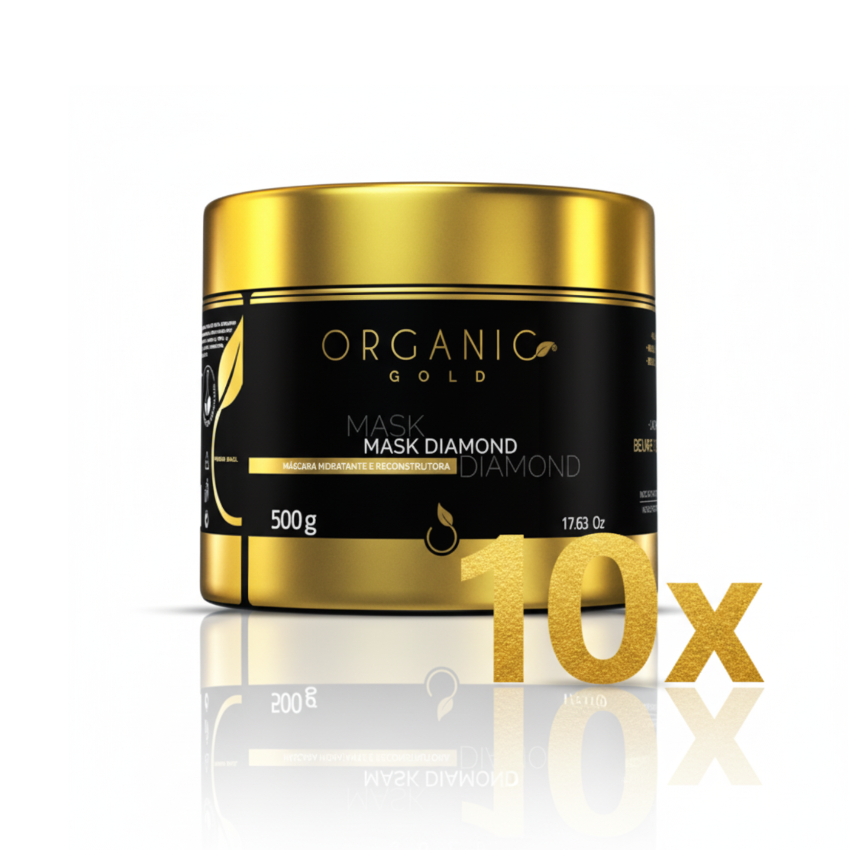 Kit 10x Masque Capillaire - Diamond - 10x 500g