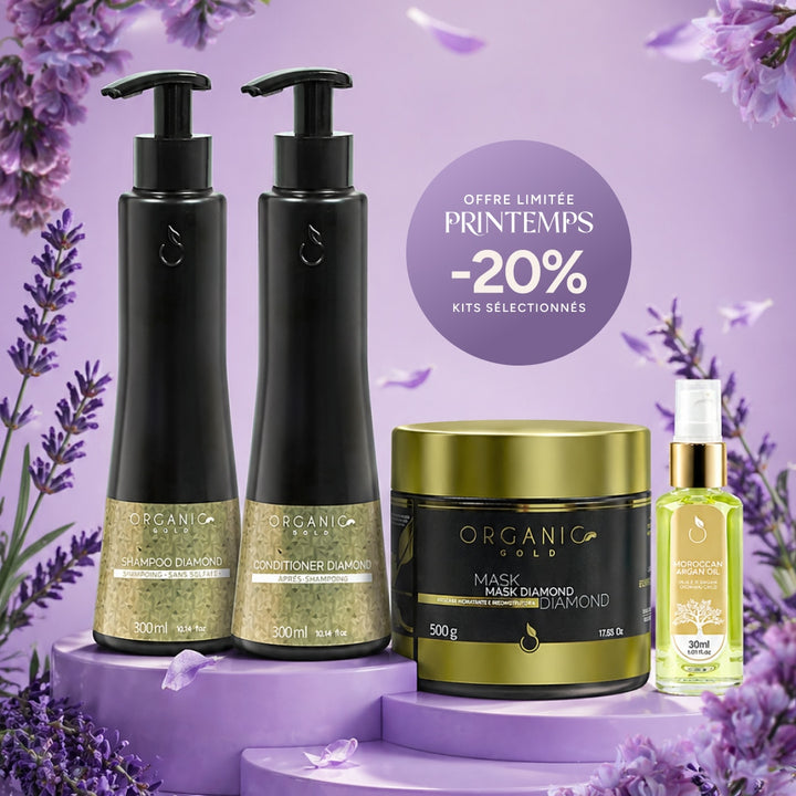 Kit de Soin – Diamond – Nutrition et Brillance – Pro (Printemps)