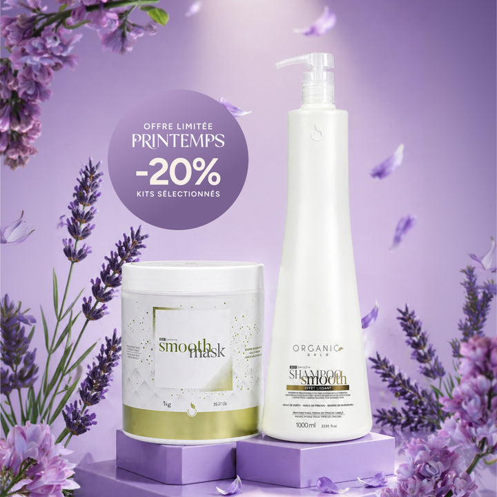 Kit de Soin - Shampooing + Masque Capillaire – Smooth (Printemps)