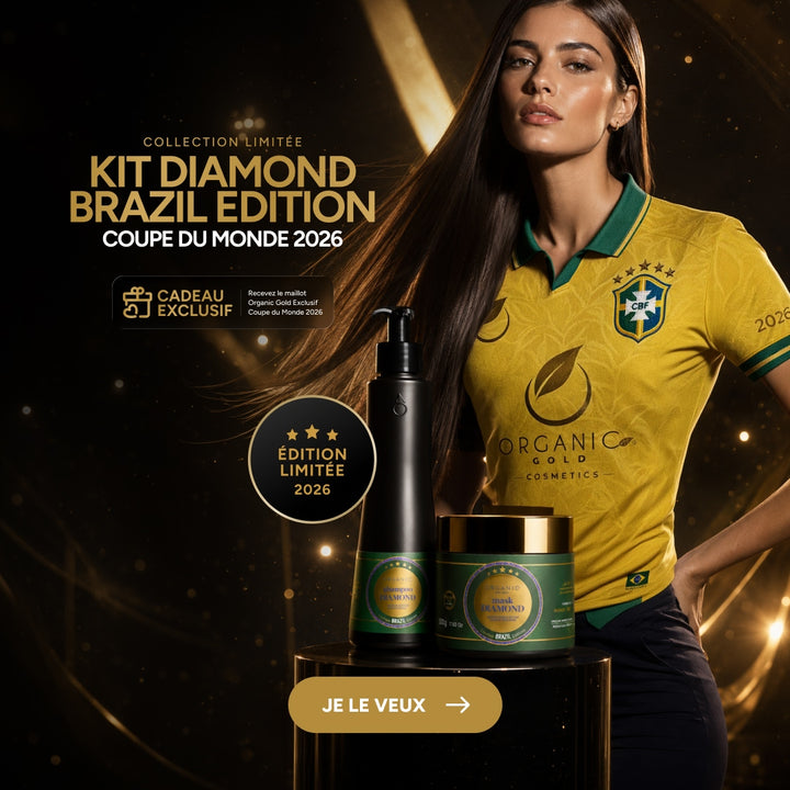 Kit Diamond Édition Spéciale Coupe du Monde + Maillot Exclusif Organic Gold