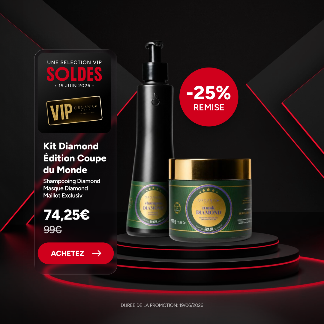 Kit Diamond Édition Spéciale Coupe du Monde + Maillot Exclusif Organic Gold VIP