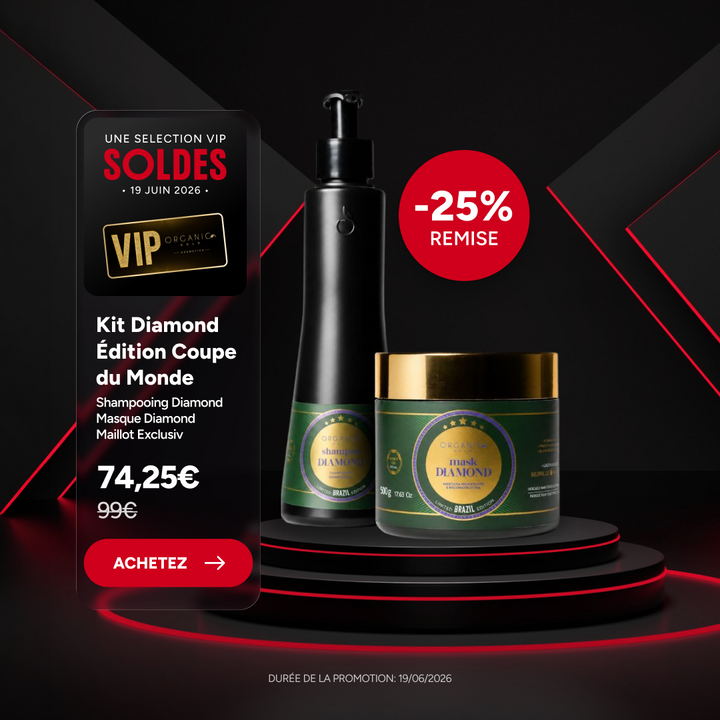 Kit Diamond Édition Spéciale Coupe du Monde + Maillot Exclusif Organic Gold VIP