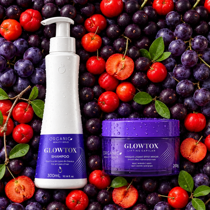 Kit Glowtox - Masque Lissant + Shampooing Nutritif
