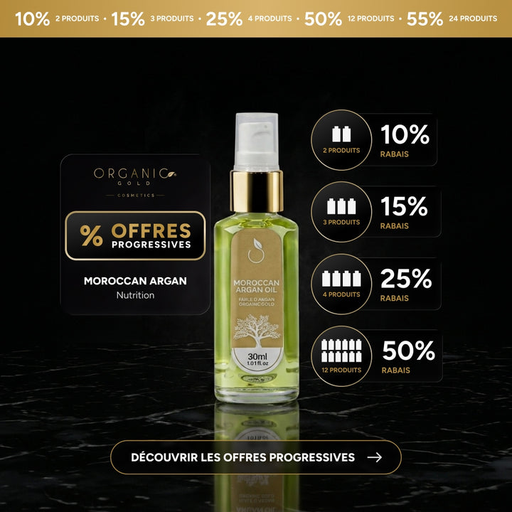 Huile - Moroccan Argan - Nutrition et Éclat - 30 ml