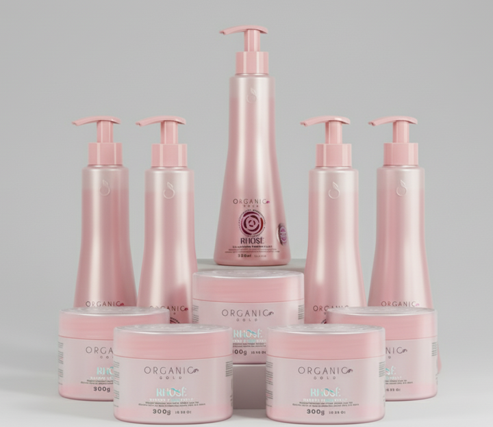 Kit 5x Shampooing + 5 Mask Rhose - 10x 300ml