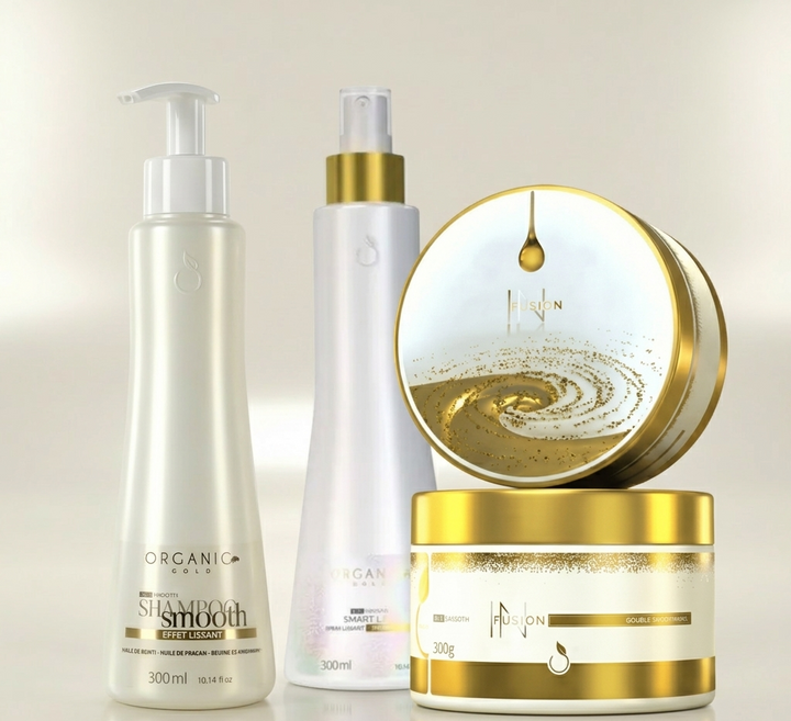 Kit Shampooing Smooth + Spray Lissant + Mask Duo (Printemps)