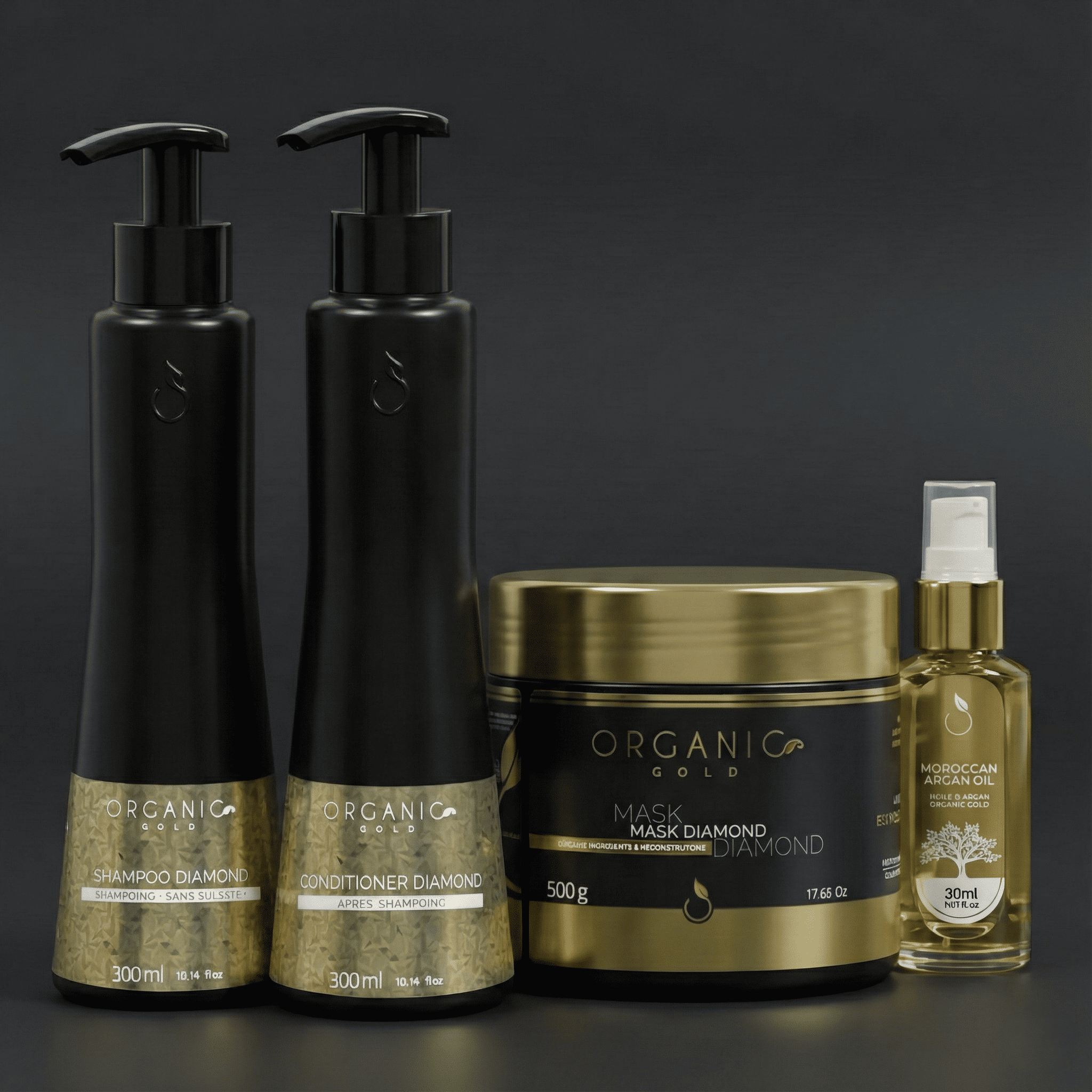 Kit de Soin – Diamond – Nutrition et Brillance – Pro