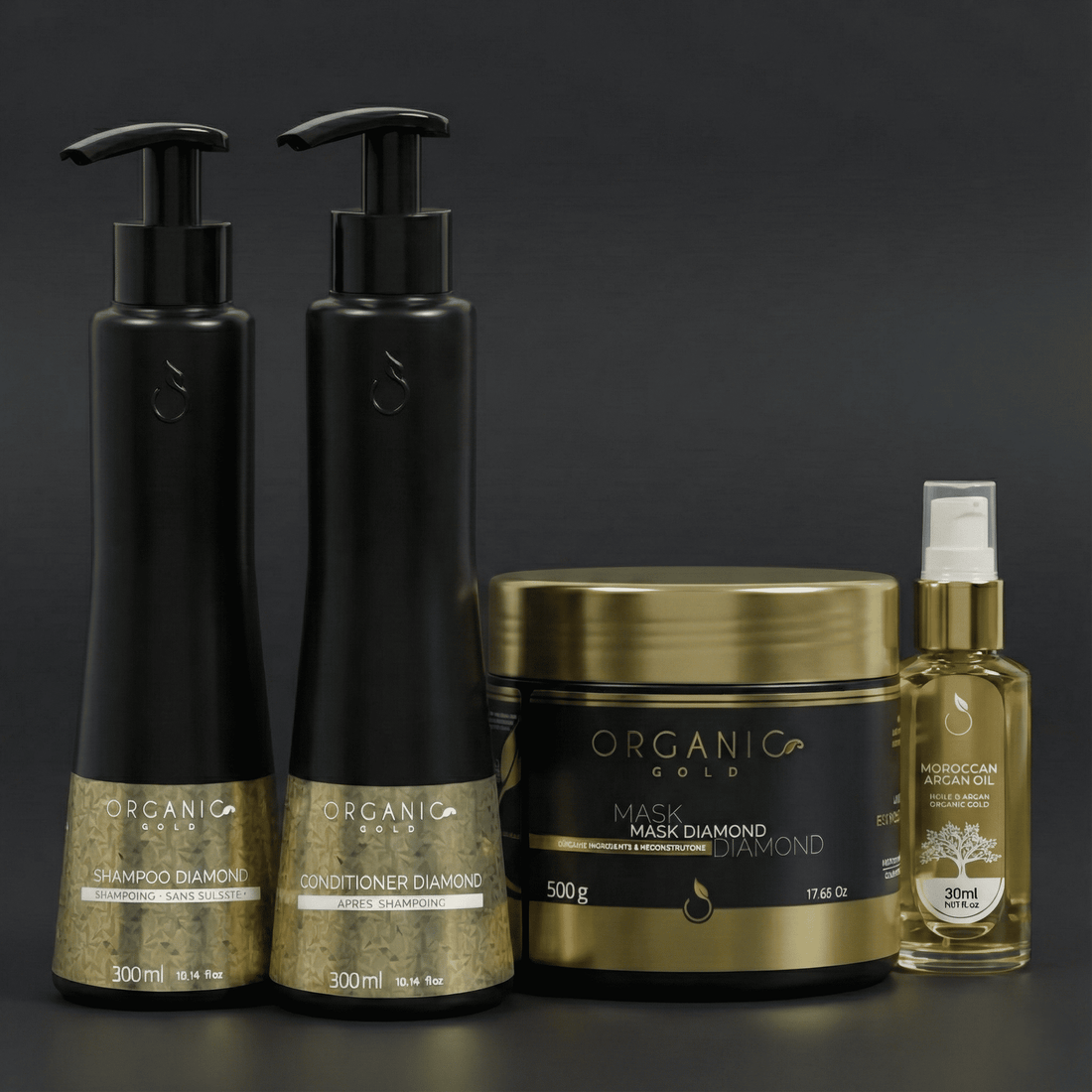 Kit de Soin – Diamond – Nutrition et Brillance – Pro