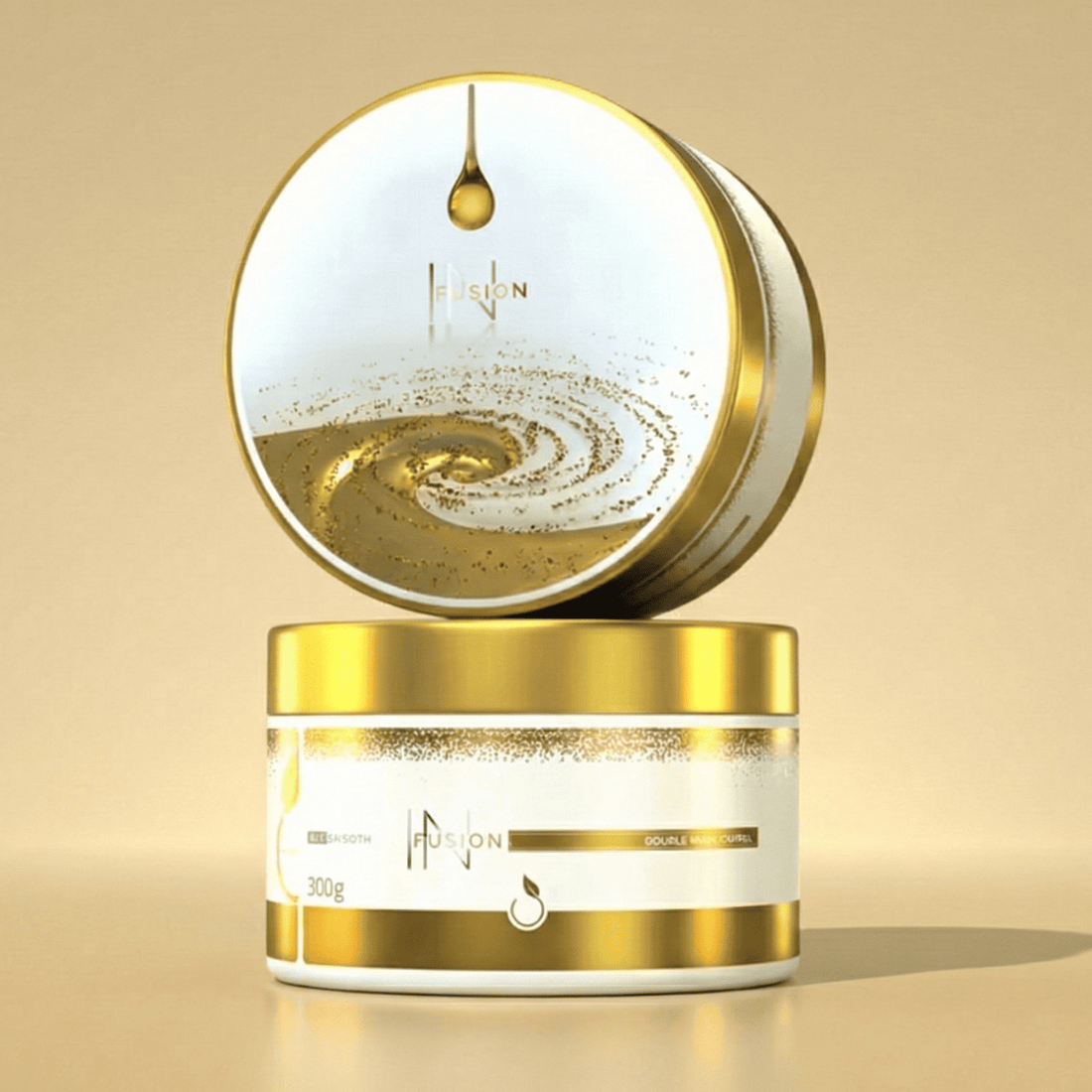 Masque Capillaire - Duo In Fusion - Nutrition et Éclat - 300g