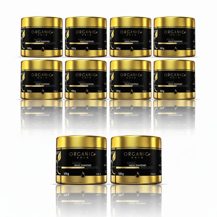 Kit 10x Masque Capillaire - Diamond - 10x 500g