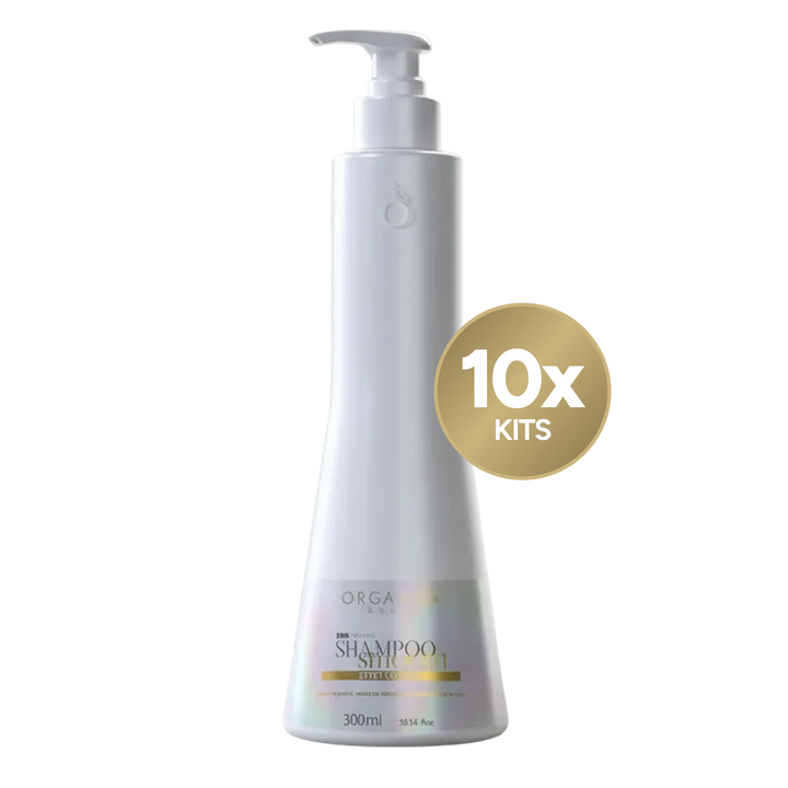 Kit 10x Shampooing - Smooth - Nettoyage Doux – 10x 300ml