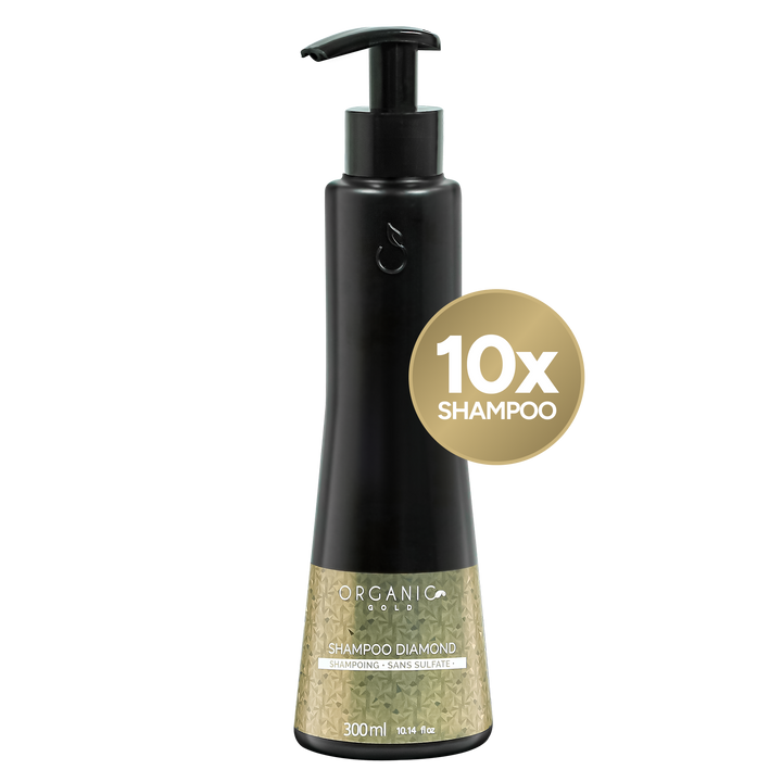 Kit 10x Shampooing – Diamond – Brillance – 10x 300 ml