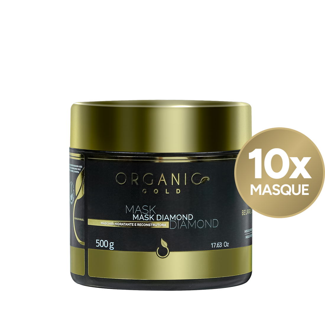 Kit 10x Masque Capillaire - Diamond - 10x 500g