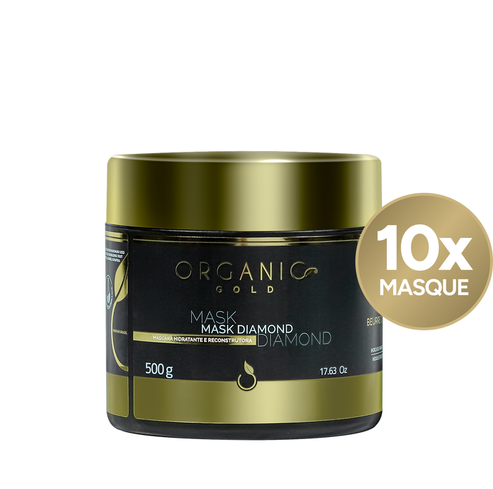 Kit 10x Masque Capillaire - Diamond - 10x 500g