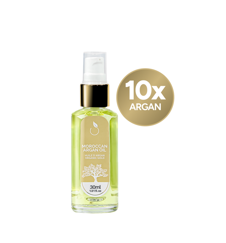 Kit 10x Huile - Moroccan Argan - Nutrition et Éclat - 10x 30 ml