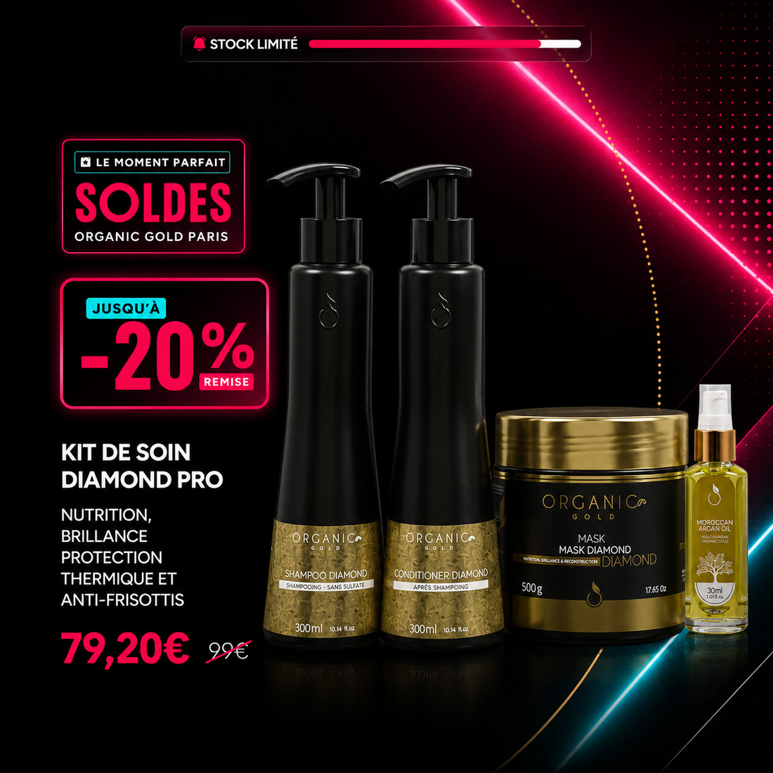 Care Kit – Diamond – Nutrition and Shine – Pro