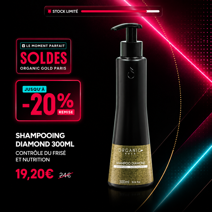 Shampooing Diamond – Contrôle du Frisé et Nutrition 300 ml
