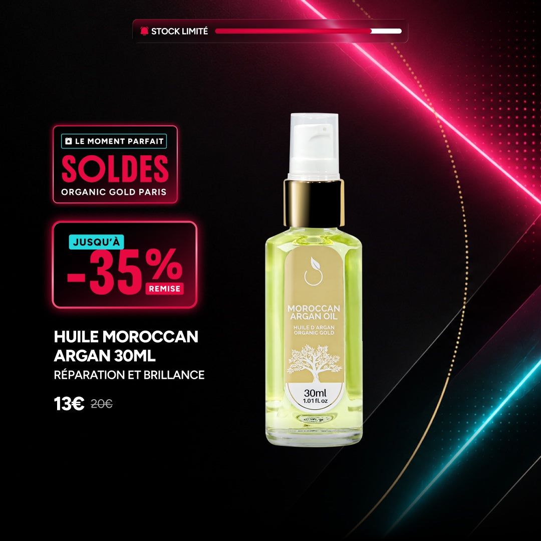 Huile Moroccan Argan - Réparation et Brillance 30 ml