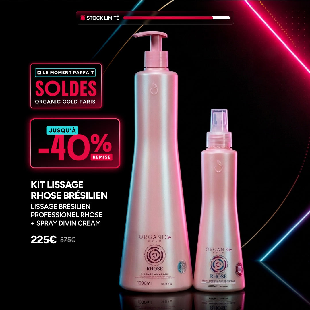 Kit Lissage Rhose Brésilien + Spray Divin Amazone Cream