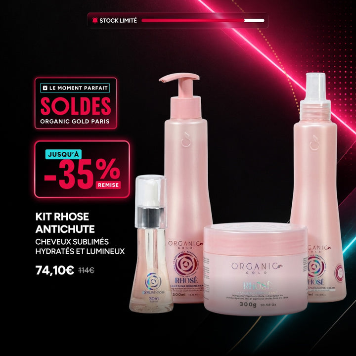 Kit Rhose Antichute - Cheveux Sublimés, Hydratés et Lumineux
