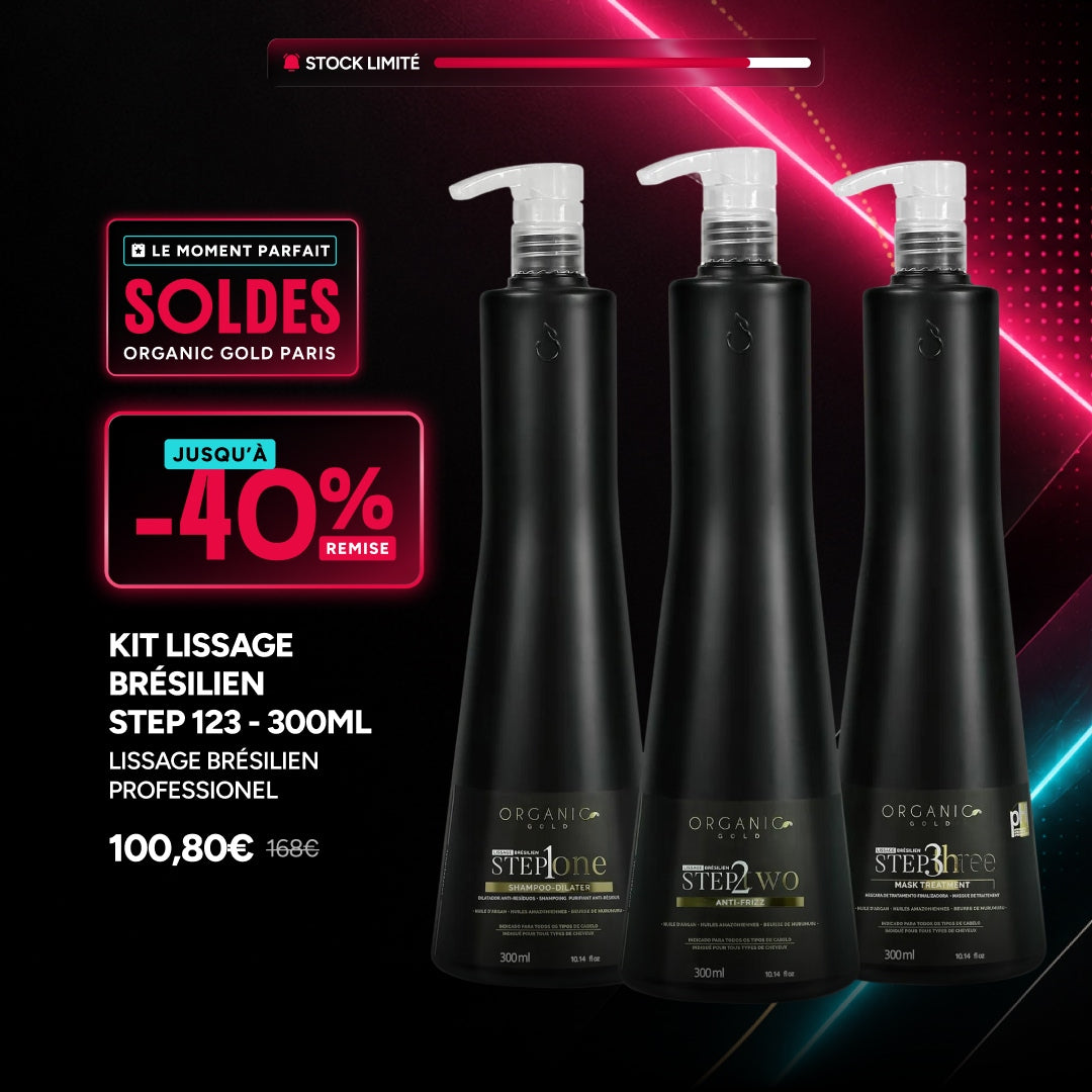 Kit Lissage Brésilien - Lissant intense Professionnel 300ml