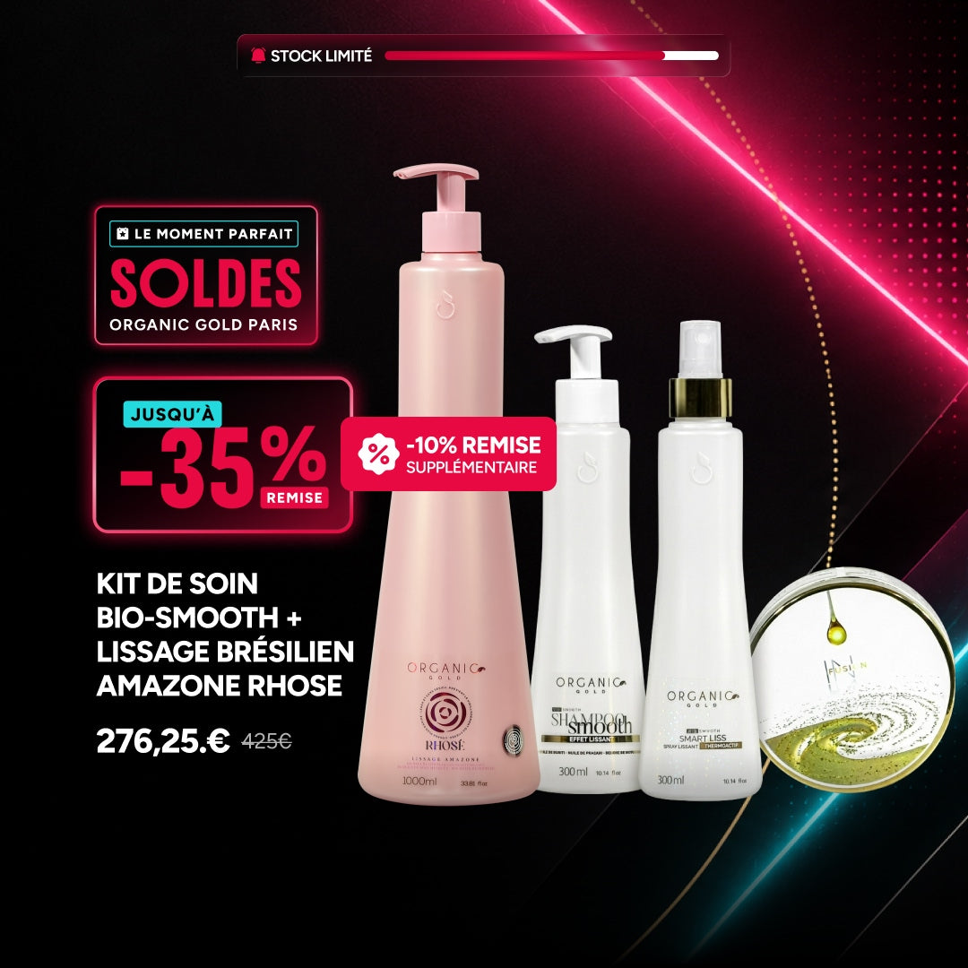 Kit Soin Bio-Smooth + Lissage Amazone Rhosé 1L