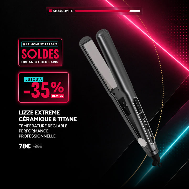 Lizze Extreme – Céramique & Titane – Température Réglable
