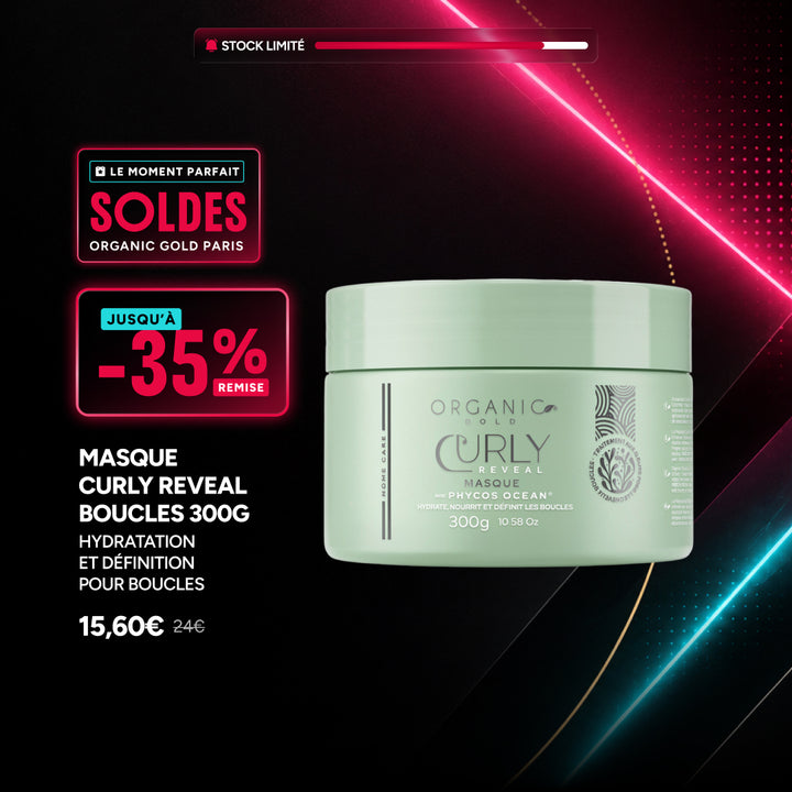 Masque Curly Reveal - Hydratation et Définition pour Boucles 300g