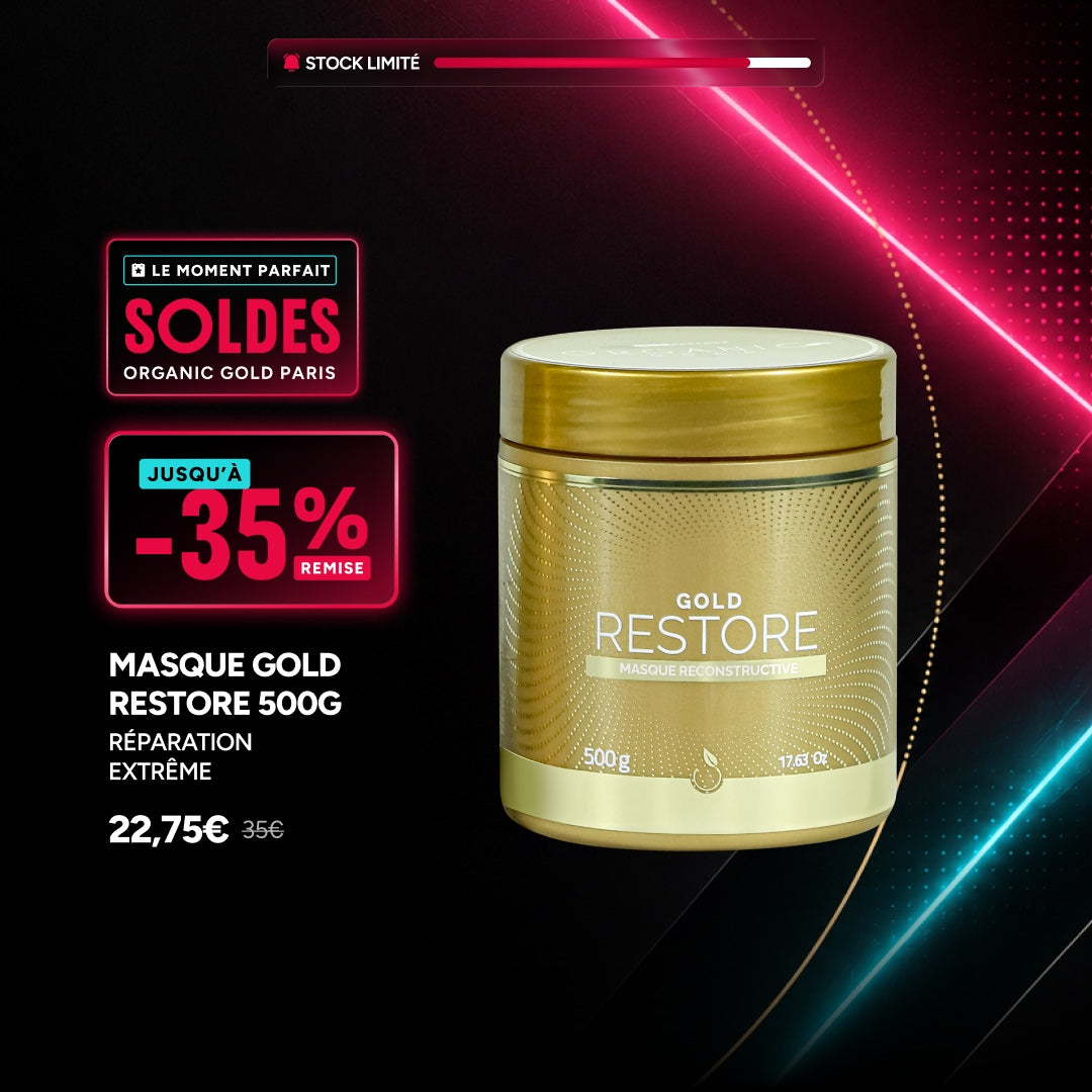 Masque Gold Restore - Réparation Extrême 500g
