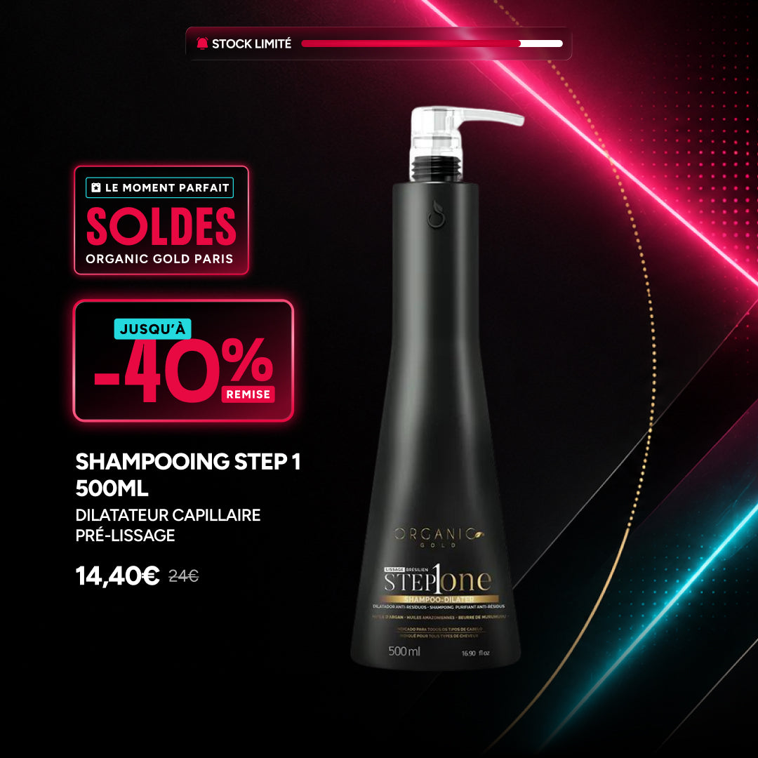 Shampooing Step 1 - Dilatateur Capillaire Pré-Lissage 500 ml