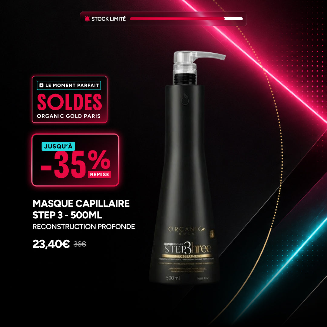 Masque Capillaire Step 3 – Reconstruction Profonde 500ml