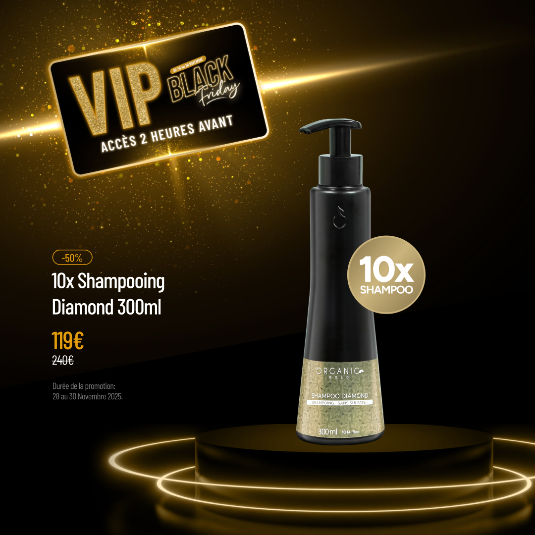 VIP - Kit 10x Shampooing – Diamond – Brillance – 10x 300 ml