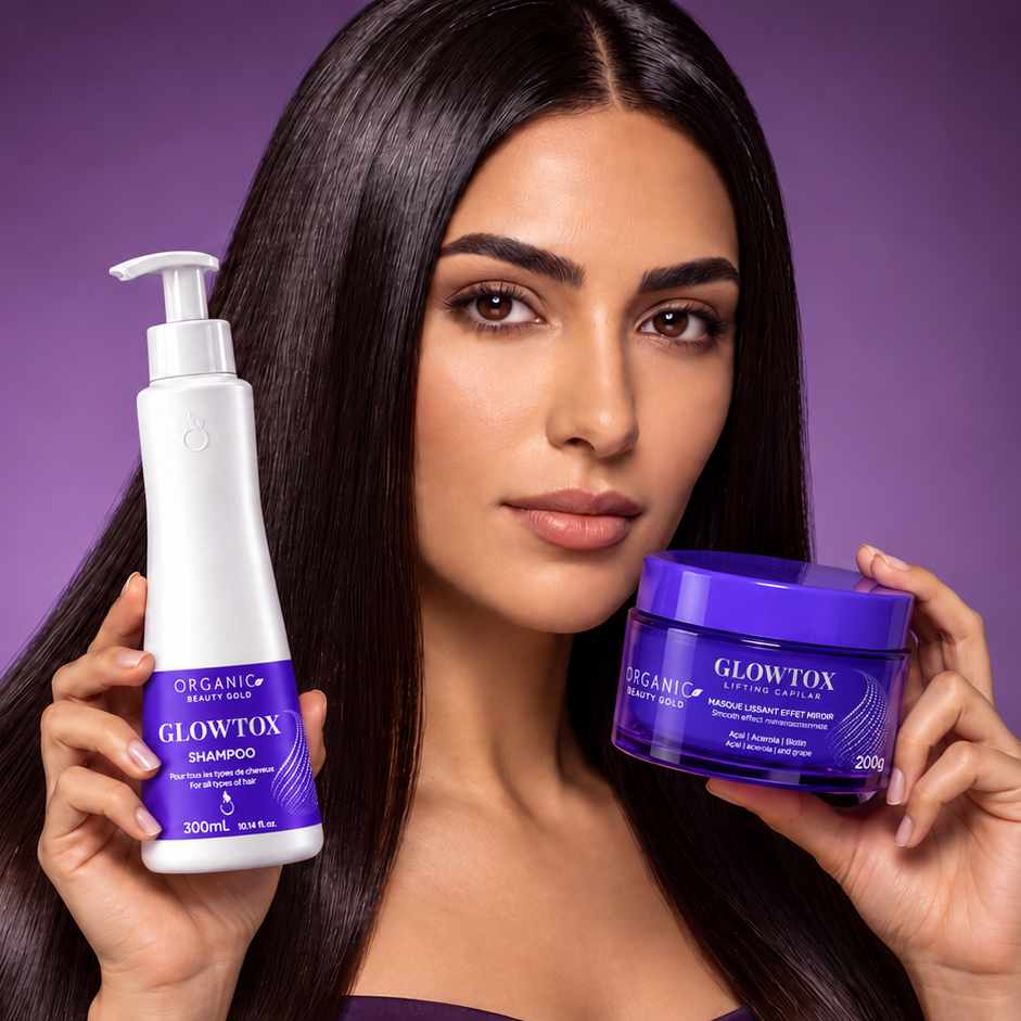 Kit Glowtox - Masque Lissant + Shampooing Nutritif
