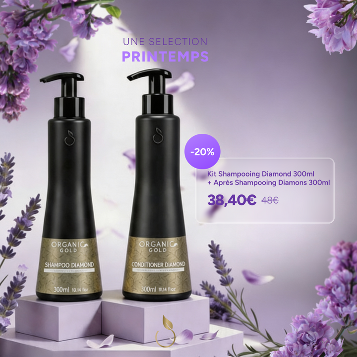 Kit Shampooing Diamond 300ml + Après Shampooing Diamons 300ml(Printemps)