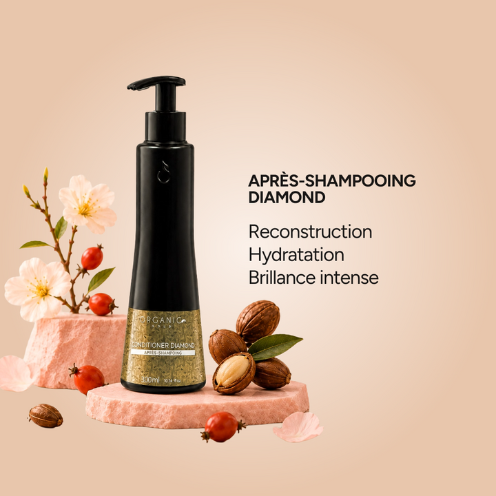 Après-Shampooing Diamond - Douceur, Brillance et Mouvement Naturel 300 ml