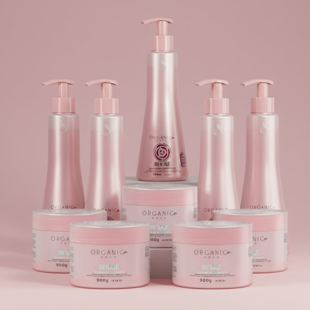 Kit 5x Shampooing + 5 Mask Rhose - 10x 300ml