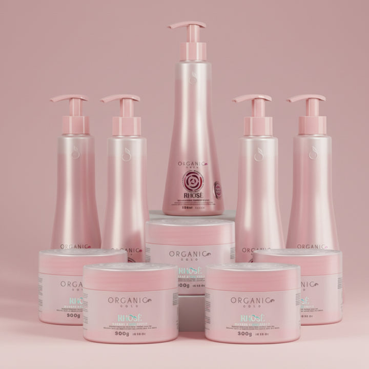 Kit 5x Shampooing + 5 Mask Rhose - 10x 300ml