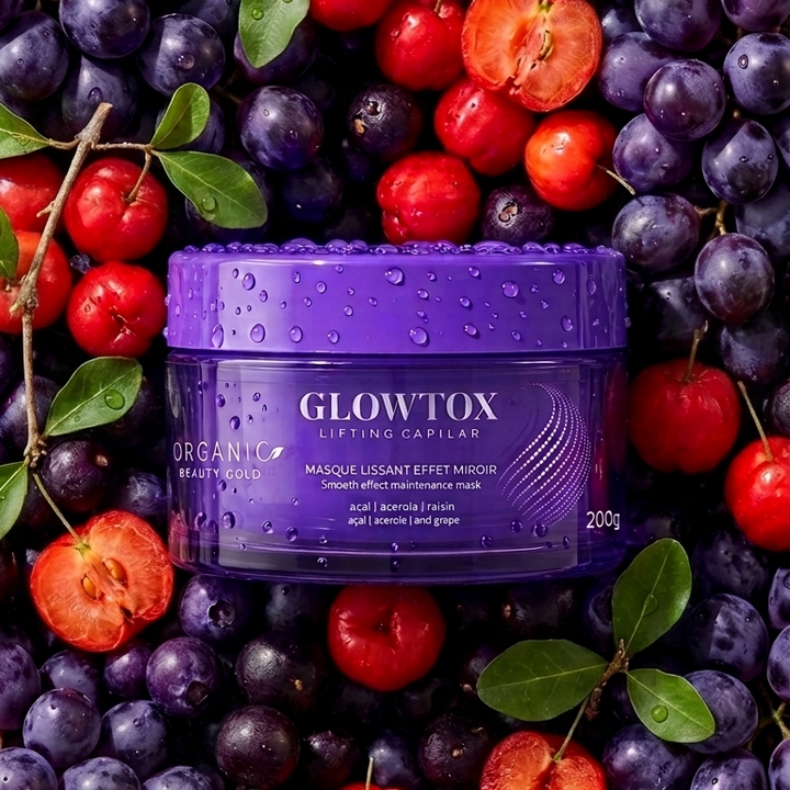 Masque Glowtox Lissant Anti-Frisottis Effet Miroir 200g