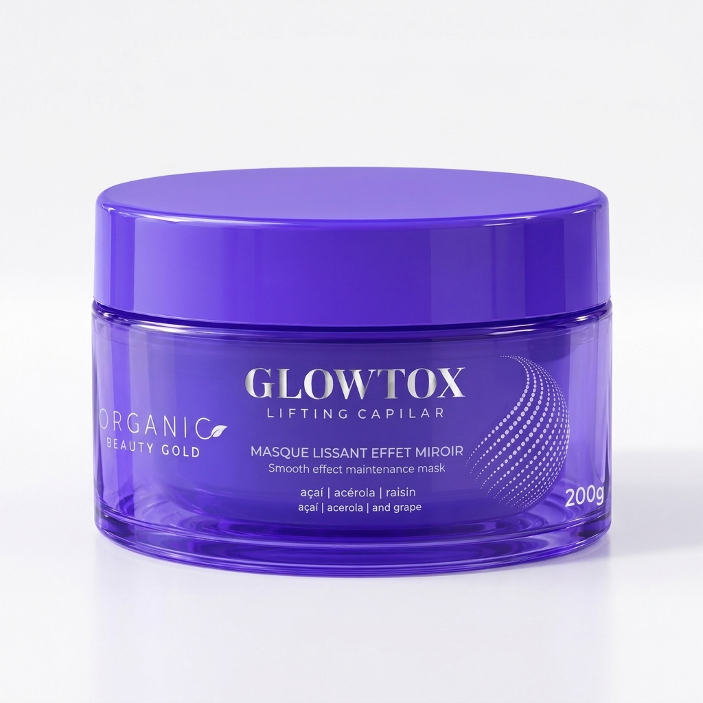 Masque Glowtox Lissant Anti-Frisottis Effet Miroir 200g