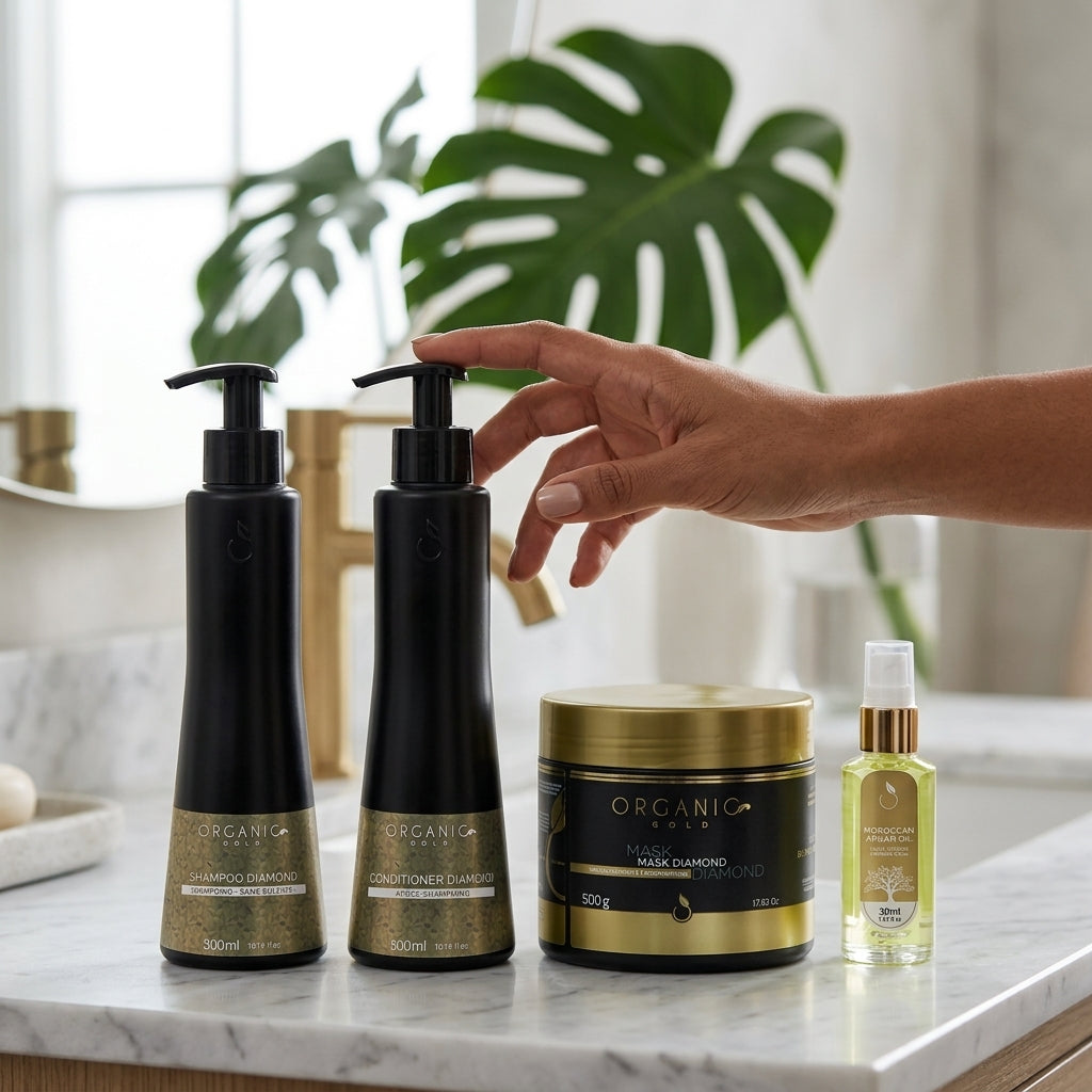 Kit de Soin Diamond – Nutrition et Brillance Pro