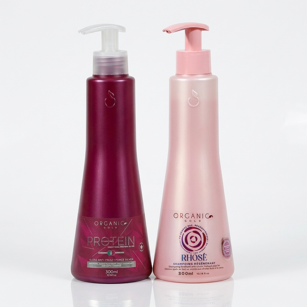 Kit Lissage Régénérant - Lissage Tanin Protein Silver + Shampooing 300ml