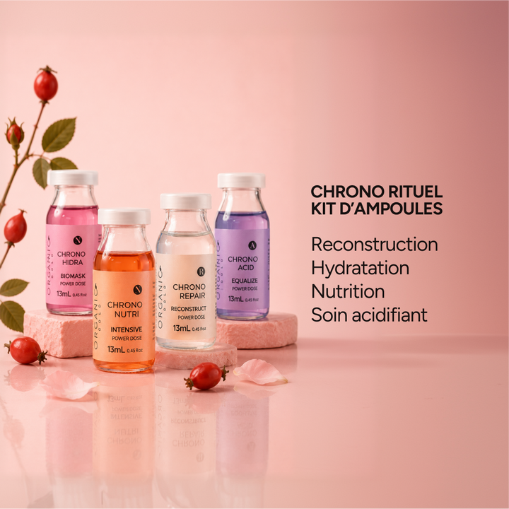 Kit Ampoules – Chrono Rituel 4 Soins Capillaires 13ml