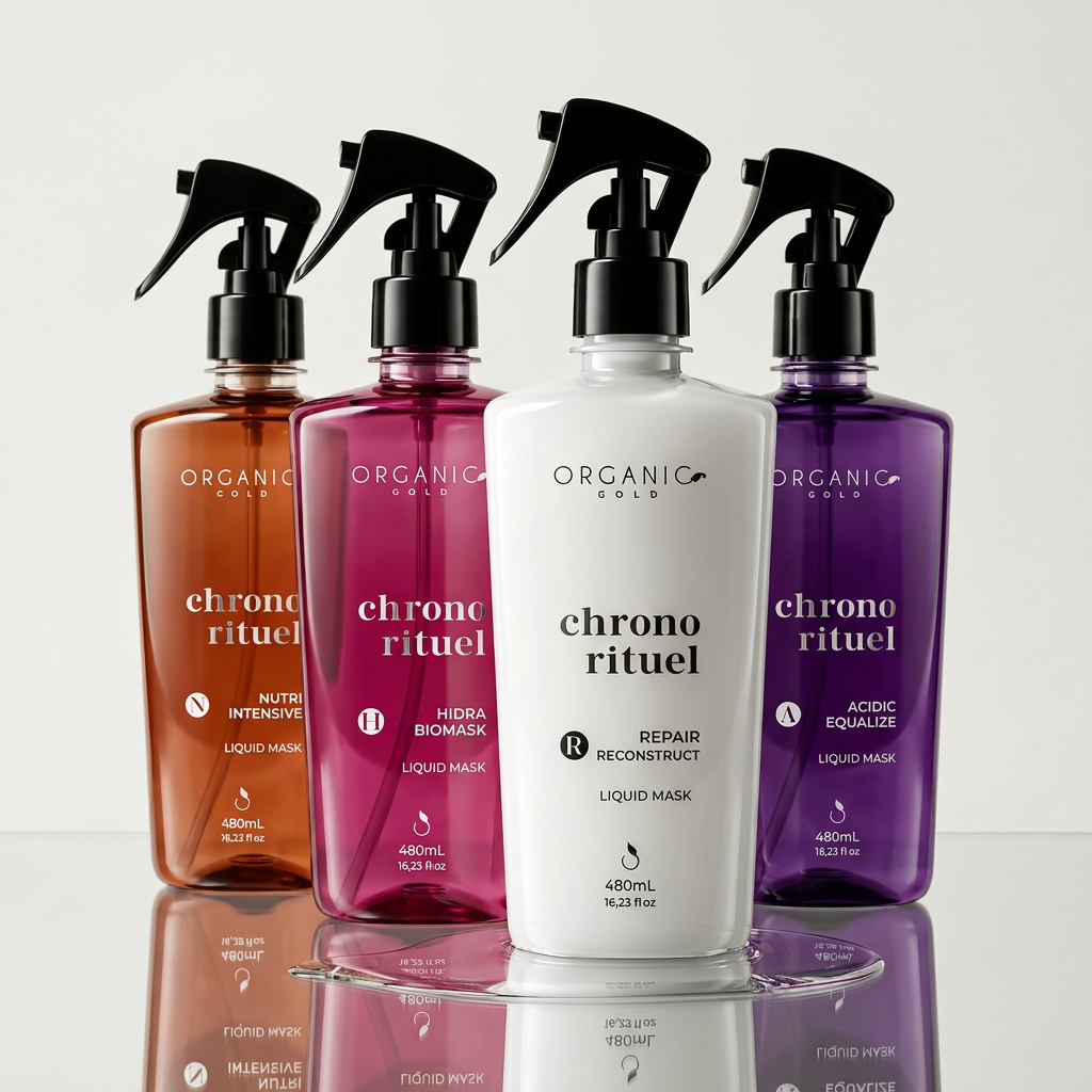 Kit Pro – Chrono Rituel 4 Soins Capillaires 480 ml