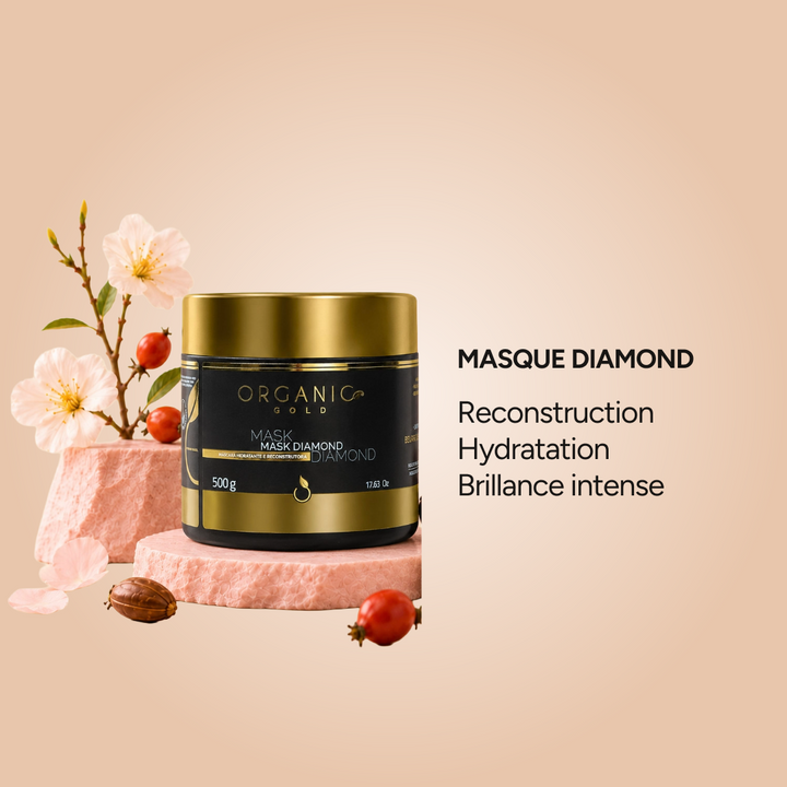 Masque Diamond - Reconstruction Intense et Brillance 500g