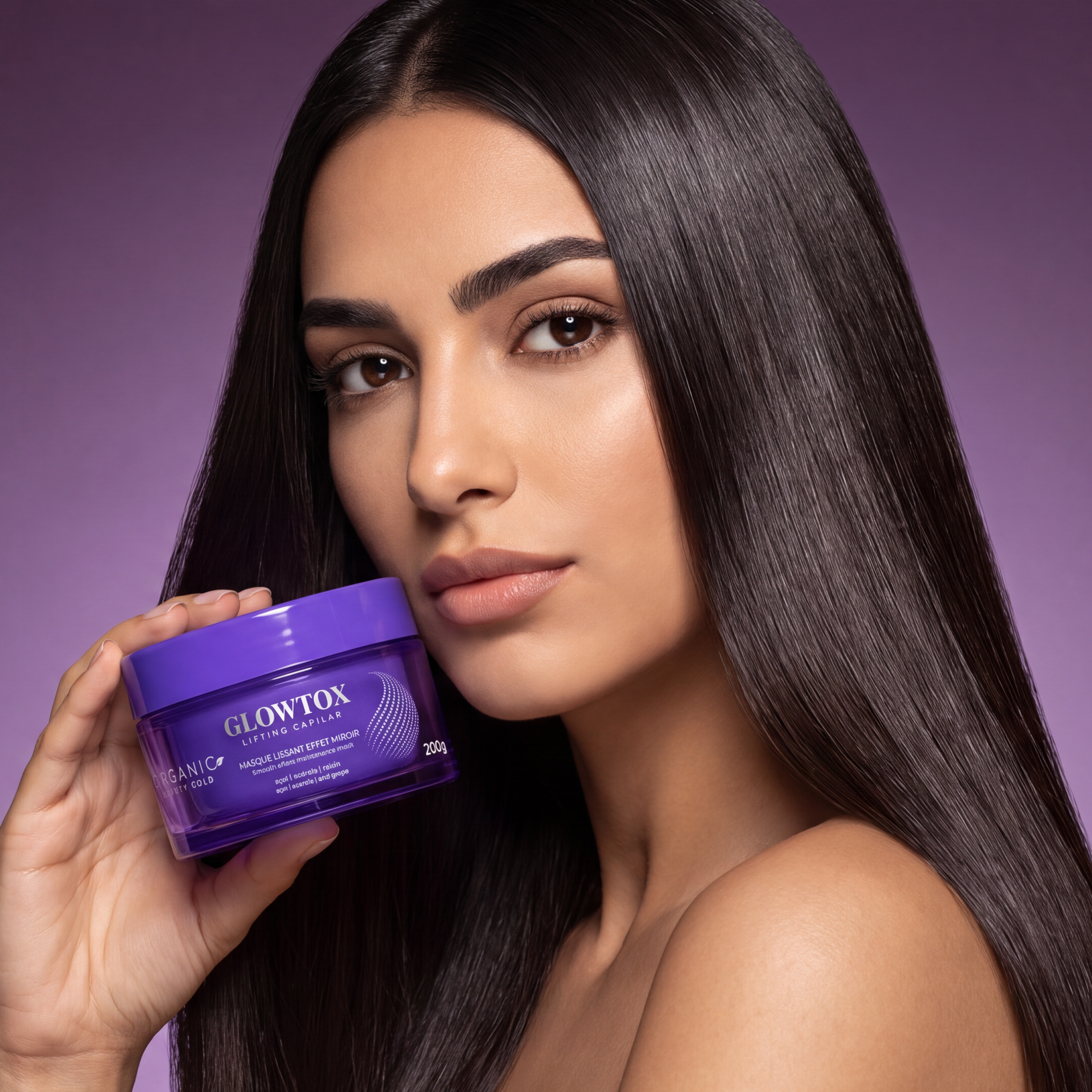 Masque Glowtox Lissant Anti-Frisottis Effet Miroir 200g