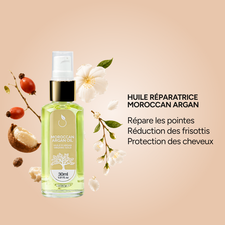 Huile Moroccan Argan - Réparation et Brillance 30 ml